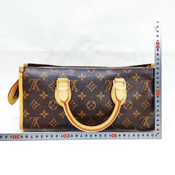 Authentic Louis Vuitton Popincourt Brown Monogram Hand Bag mn702-111825 - Picture 2 of 16